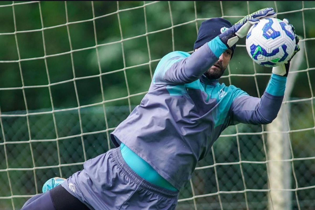 Goleiro Gustavo estava no Juventude (foto: Divulgação/Juventude)