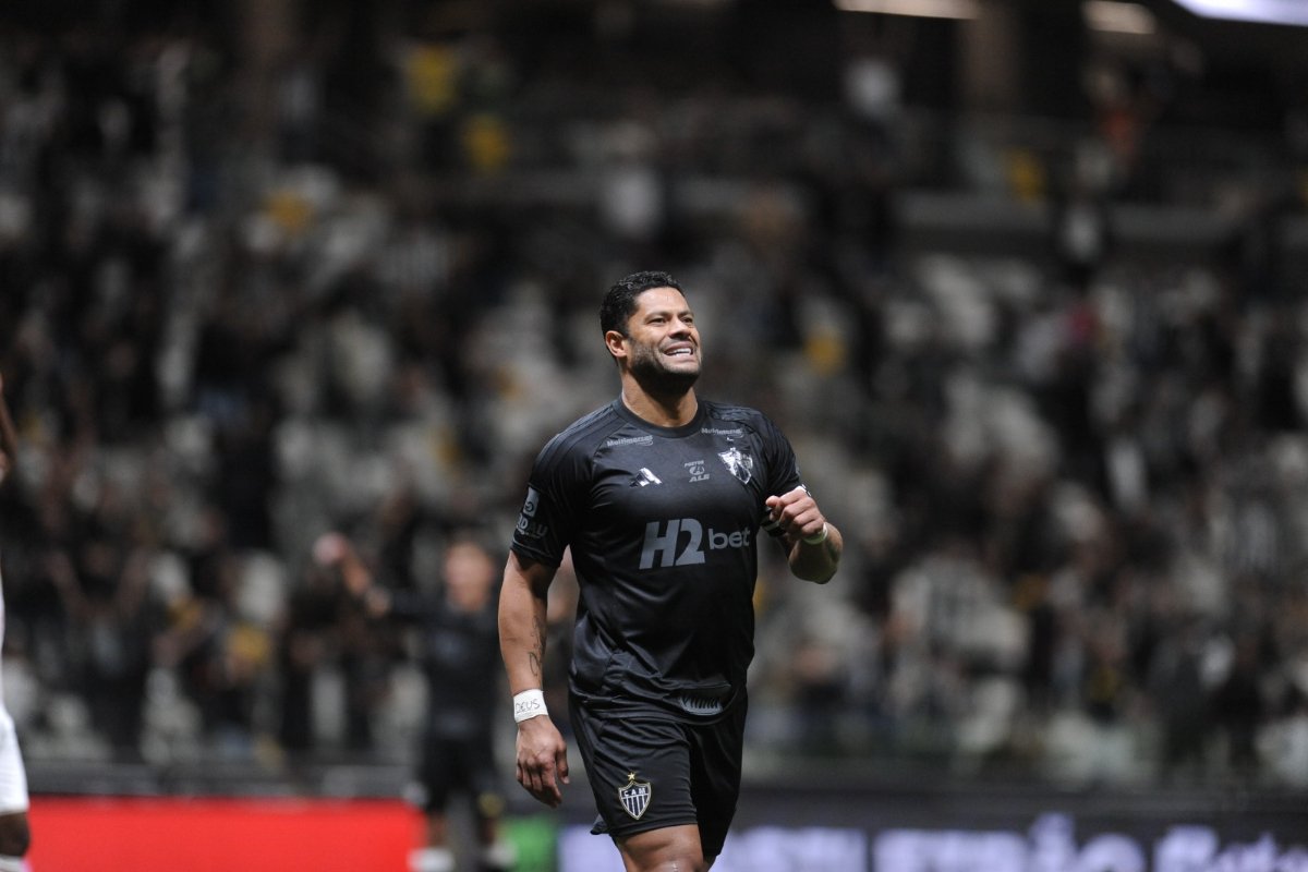 Hulk, atacante do Atlético, em jogo pelo Brasileiro (foto: Alexandre Guzanshe/EM/D.A. Press)