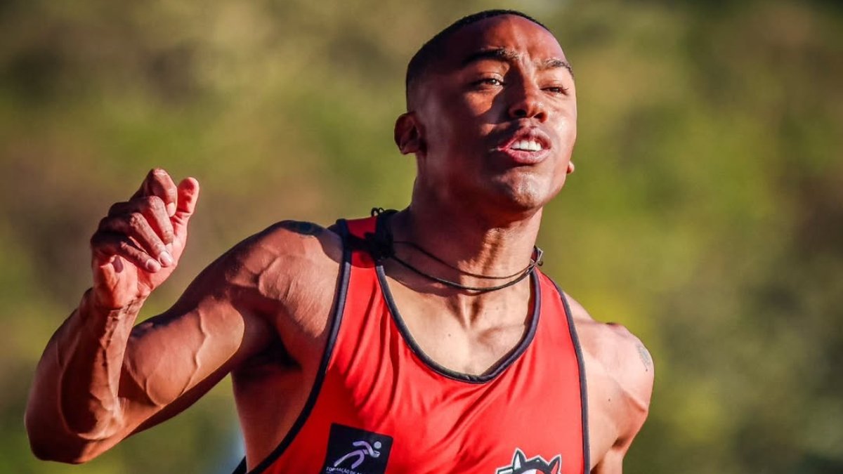 Erik Felipe Cardoso, representante do Brasil no atletismo (foto: Matias Santana / Divulgação Confederação Brasileira de Atletismo)