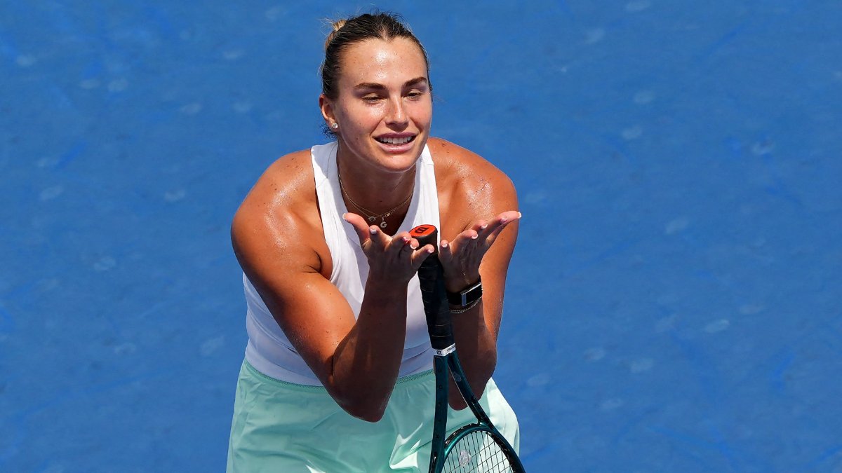 Aryna Sabalenka, tenista bielorrussa (foto: Dylan Buell / GETTY IMAGES NORTH AMERICA / Getty Images via AFP)