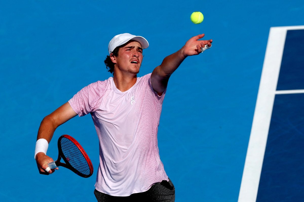 João Fonseca, tenista brasileiro (foto: AFP)