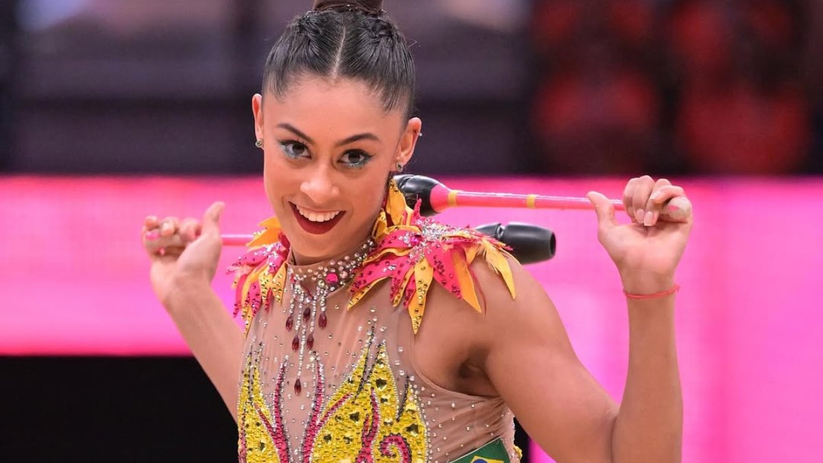 Bárbara Domingos, ginasta brasileira (foto: Reprodução Instagram)