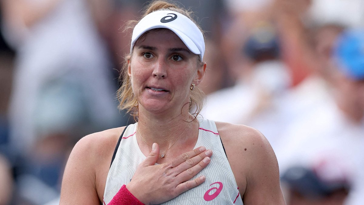 Beatriz Haddad Maia, tenista brasileira (foto: ELSA / GETTY IMAGES NORTH AMERICA / Getty Images via AF)
