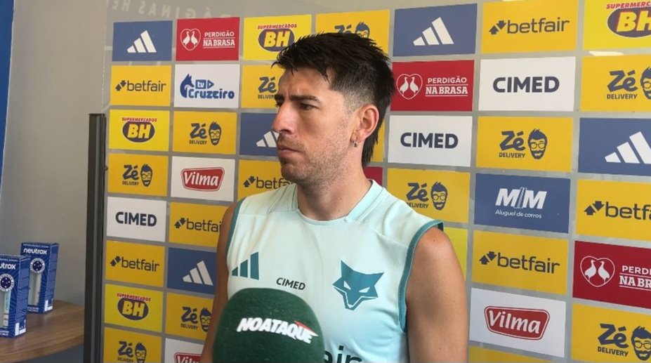 Lucas Villalba, defensor do Cruzeiro (foto: Izabela Baeta/No Ataque)