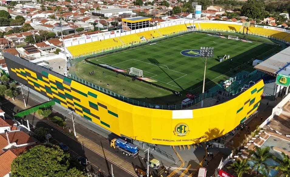 Estádio José Maria Campos Maia, o Maião, onde joga o Mirassol - (foto: JP Pinheiro/Agência Mirassol)