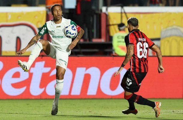 Palmeiras reage e consegue buscar empate contra o Vitória, em Salvador (foto: Foto: Cesar Greco/Palmeiras)