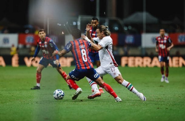 Atacante lamentou chance perdida cara a cara com o goleiro adversário (foto: Foto: Letícia Martins/EC Bahia)