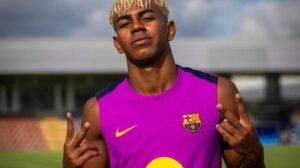 Lamine Yamal, atacante de 18 anos do Barcelona  - Crédito: 