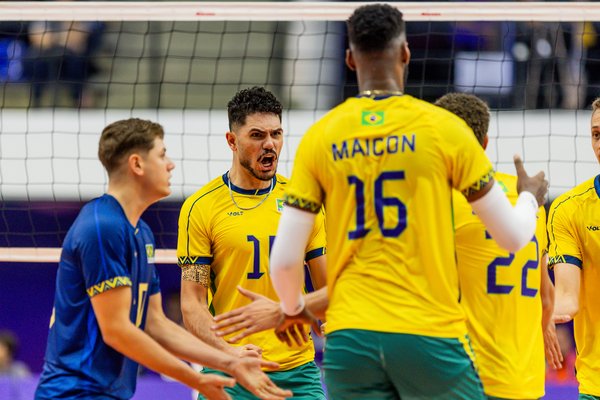 Seleção Brasileira em ação no Pan Júnior (foto: Ana Patrícia/COB)
