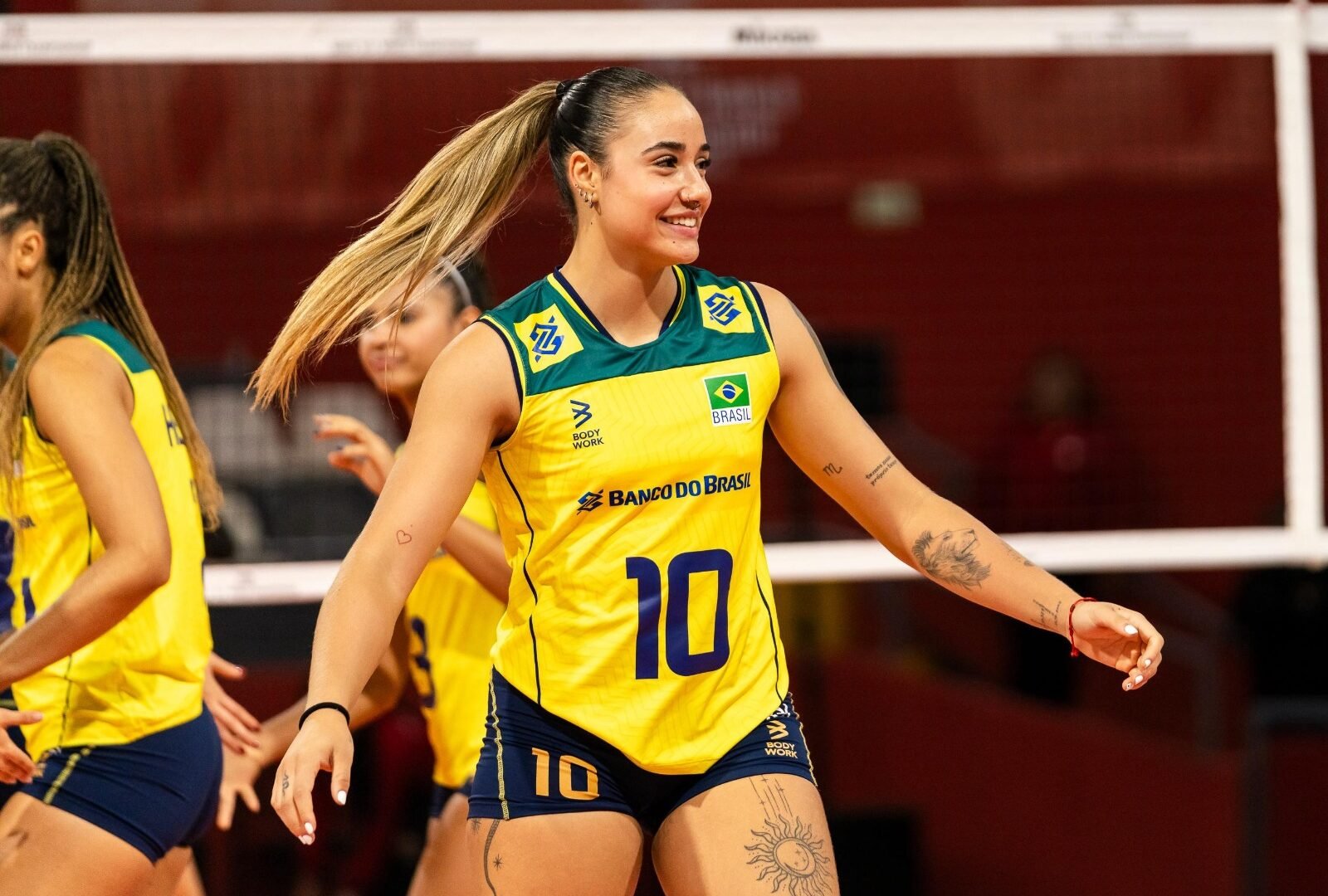 Duda Zeni, levantadora das categorias de base da Seleção Brasileira (foto: Divulgação)