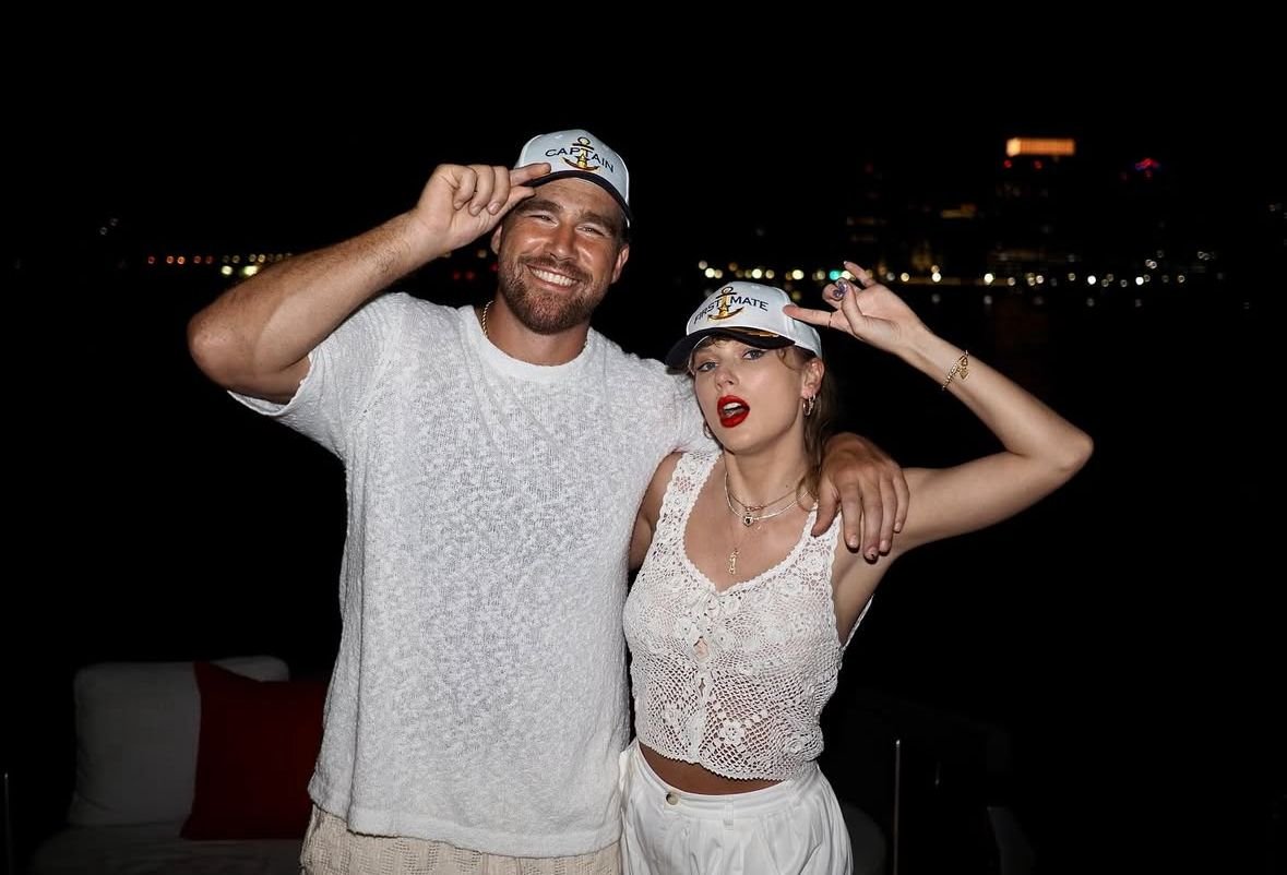 Taylor Swift e Travis Kelce estão noivos (foto: Divulgação/Travis Kelce)