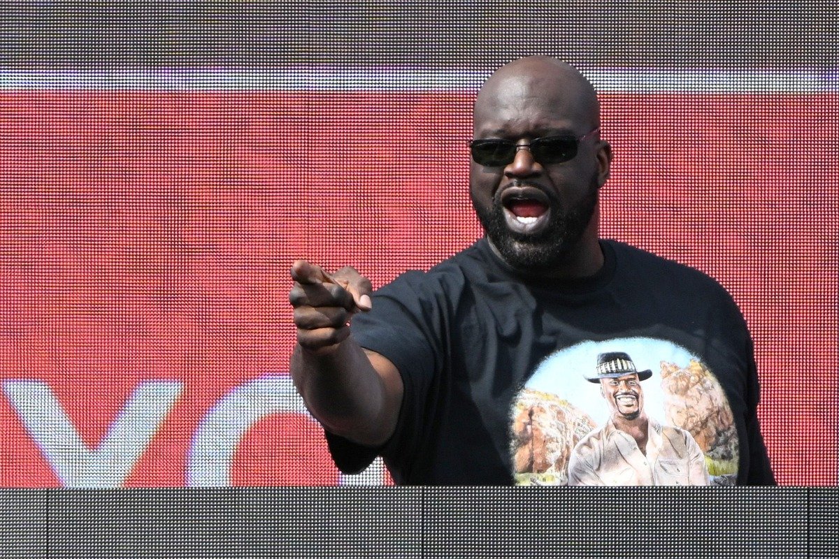 Shaquille O'Neal como DJ Diesel (foto: AFP)