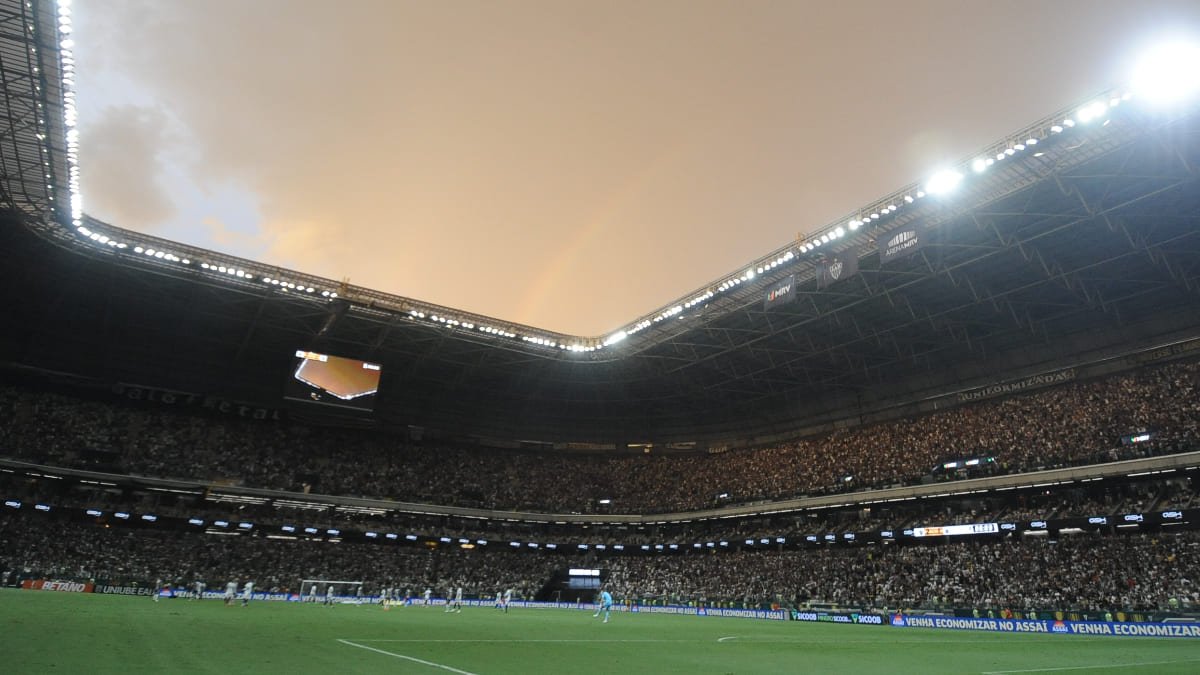 Arena MRV, em Belo Horizonte, estádio do Atlético (foto: Alexandre Guzanshe/EM/D.A. Press)