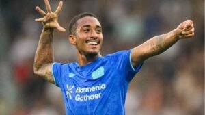 Arthur, jogador do Leverkusen - Crédito: 