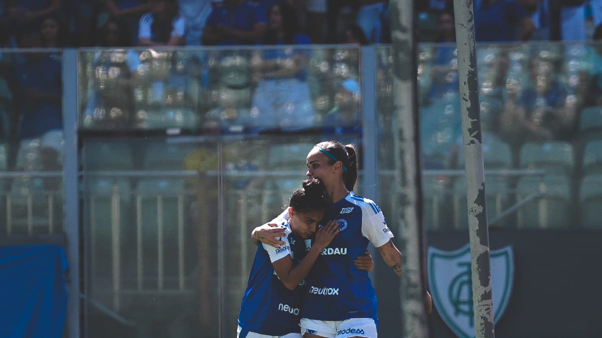 Cruzeiro receberá Palmeiras no Independência, em Belo Horizonte, para a volta da semifinal do Brasileiro Feminino (foto: Gustavo Martins/Cruzeiro)