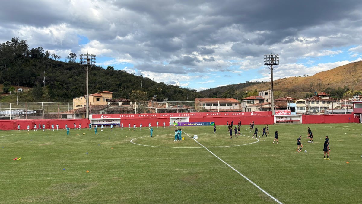 Cruzeiro e Corinthians se enfrentam nesta quarta-feira (6/8), pela Copa do Brasil Feminina (foto: Sofia Cunha/No Ataque/EM/D.A Press)