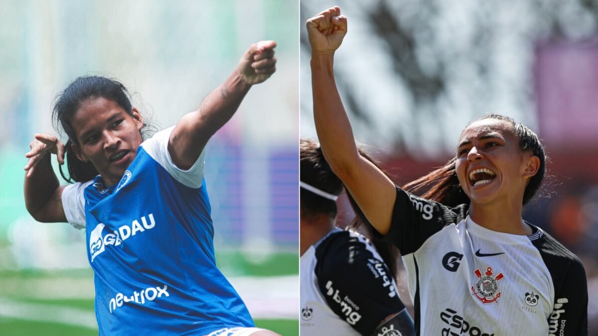 Cruzeiro e Corinthians disputarão o título do Brasileiro Feminino (foto: Gustavo Martins/Cruzeiro e Rebeca Reis/Staff Images Woman/CBF)