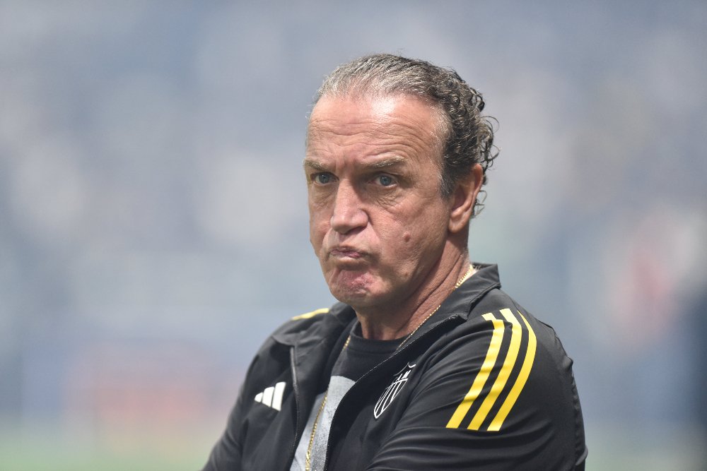 Cuca, técnico do Atlético (foto: Ramon Lisboa/EM/D.A. Press)