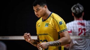 Darlan, oposto da Seleção Brasileira Masculina de Vôlei - Crédito: 