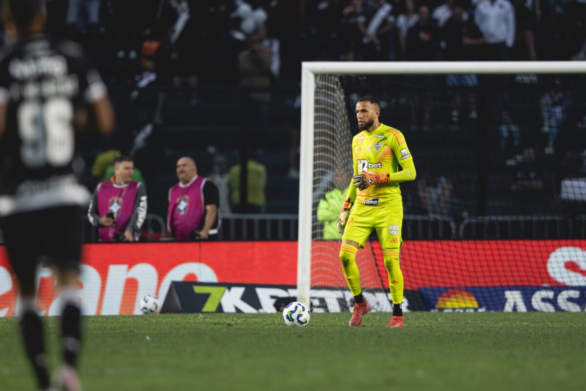 Everson em ação pelo Atlético contra o Vasco (foto: Pedro Souza/Atlético)