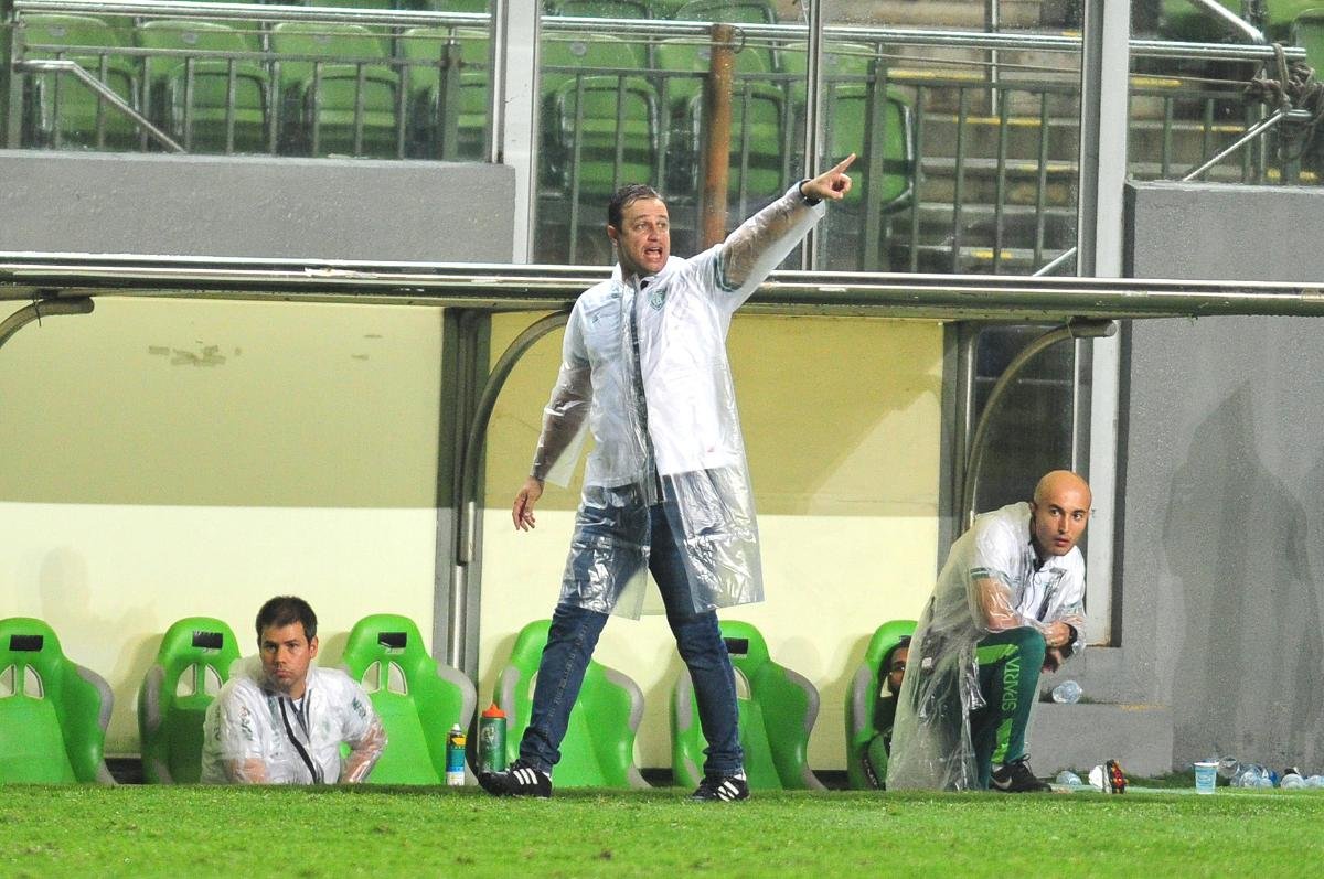 Felipe Conceição durante partida do América na Série B de 2019 (foto: Ramon Lisboa/EM/D.A Press)