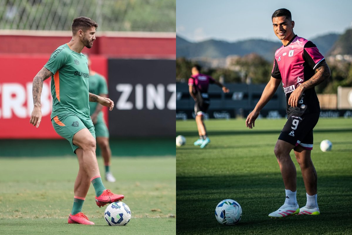 Equipes se preparam para duelo pela volta das oitavas de final da Copa Sul-Americana (foto: Divulgação/Fluminense e América de Cali)