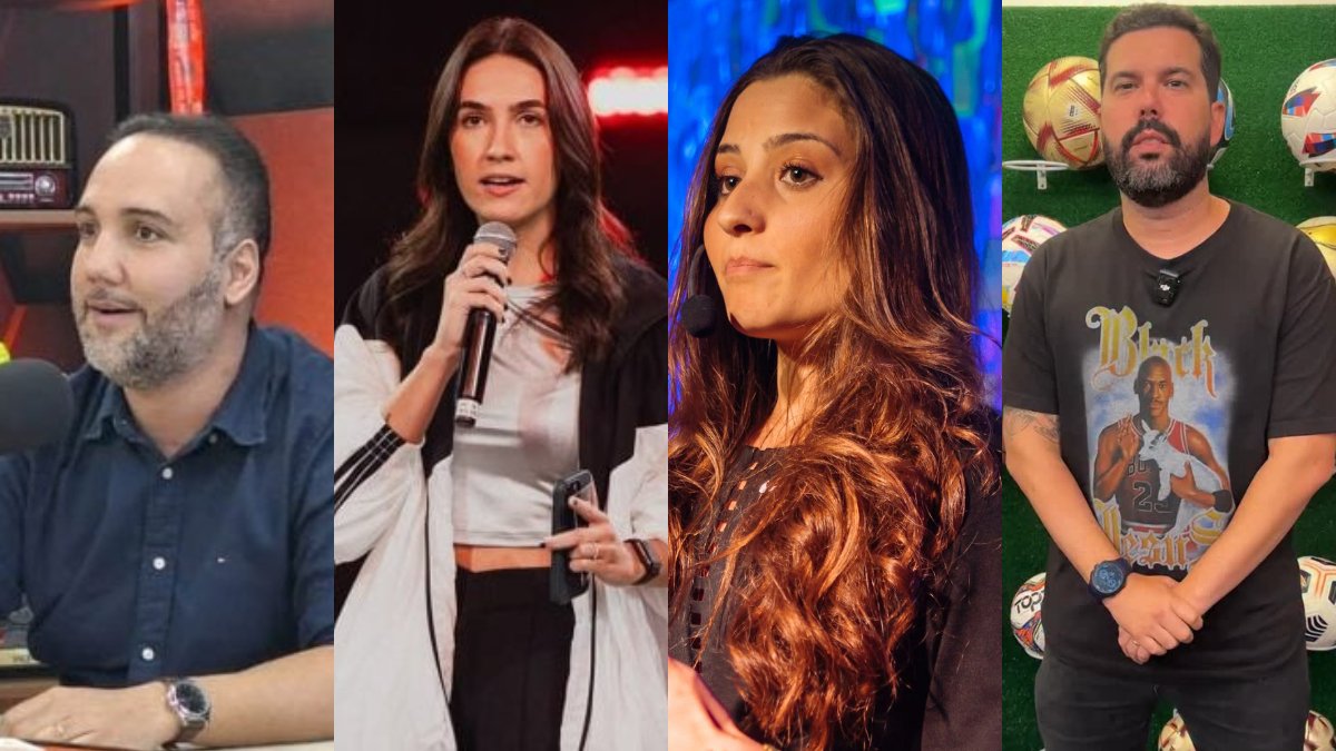 Jorge Iggor, Mariana Spinelli, Luana Maluf e Bruno Formiga reforçam time da GE TV (foto: Reprodução)