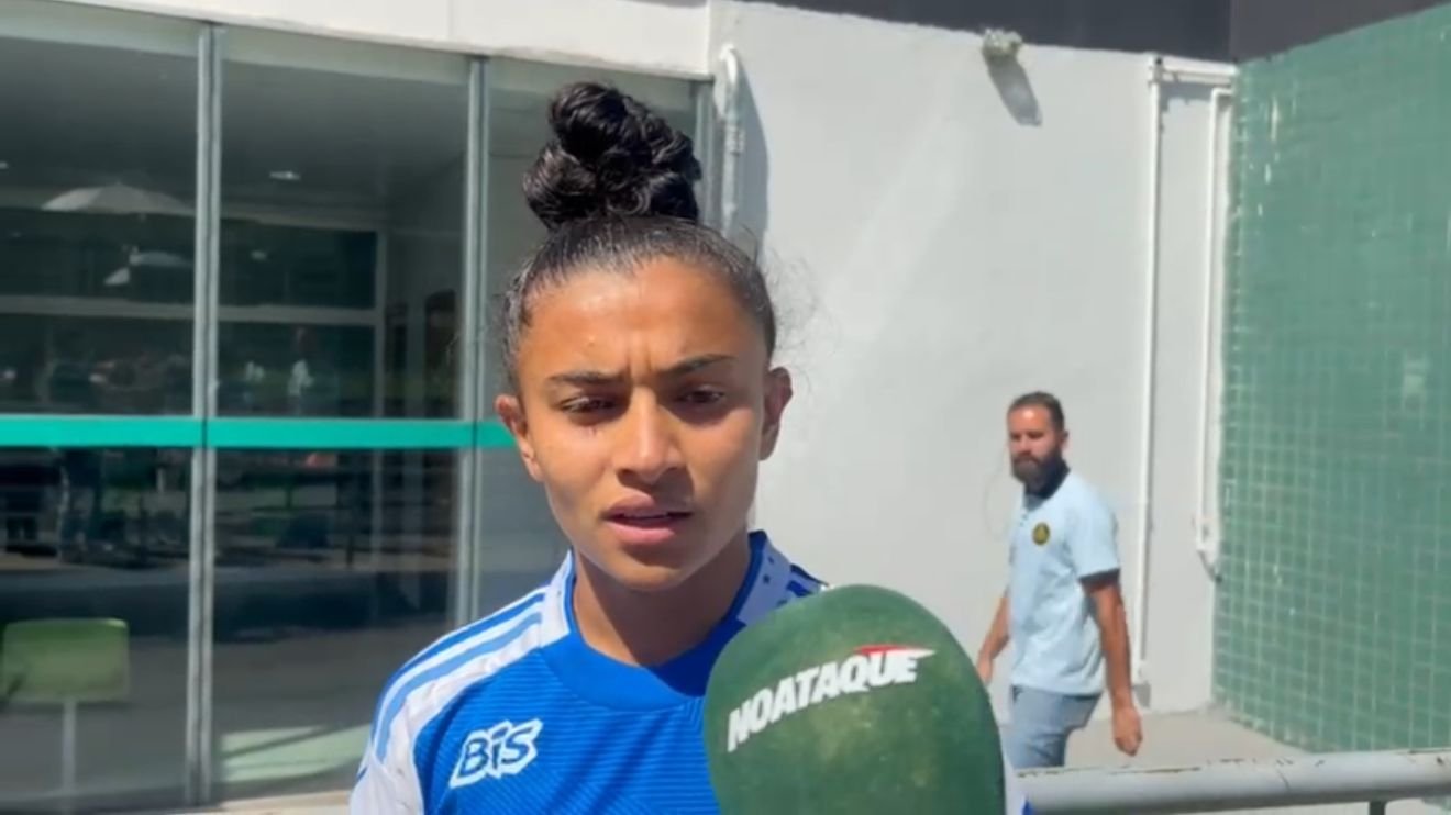 Gisseli, autora do segundo gol do Cruzeiro contra o Bragantino (foto: Sofia Cunha/No Ataque)