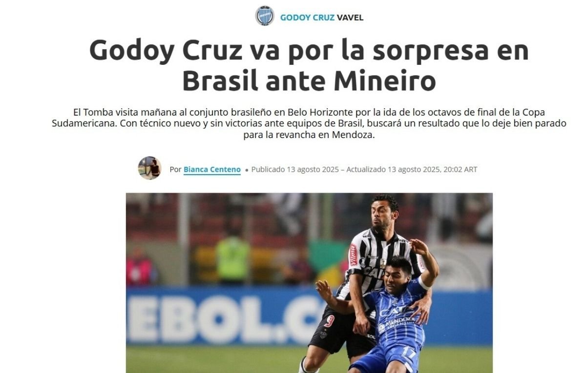 Atlético x Godoy Cruz (foto: Reprodução)