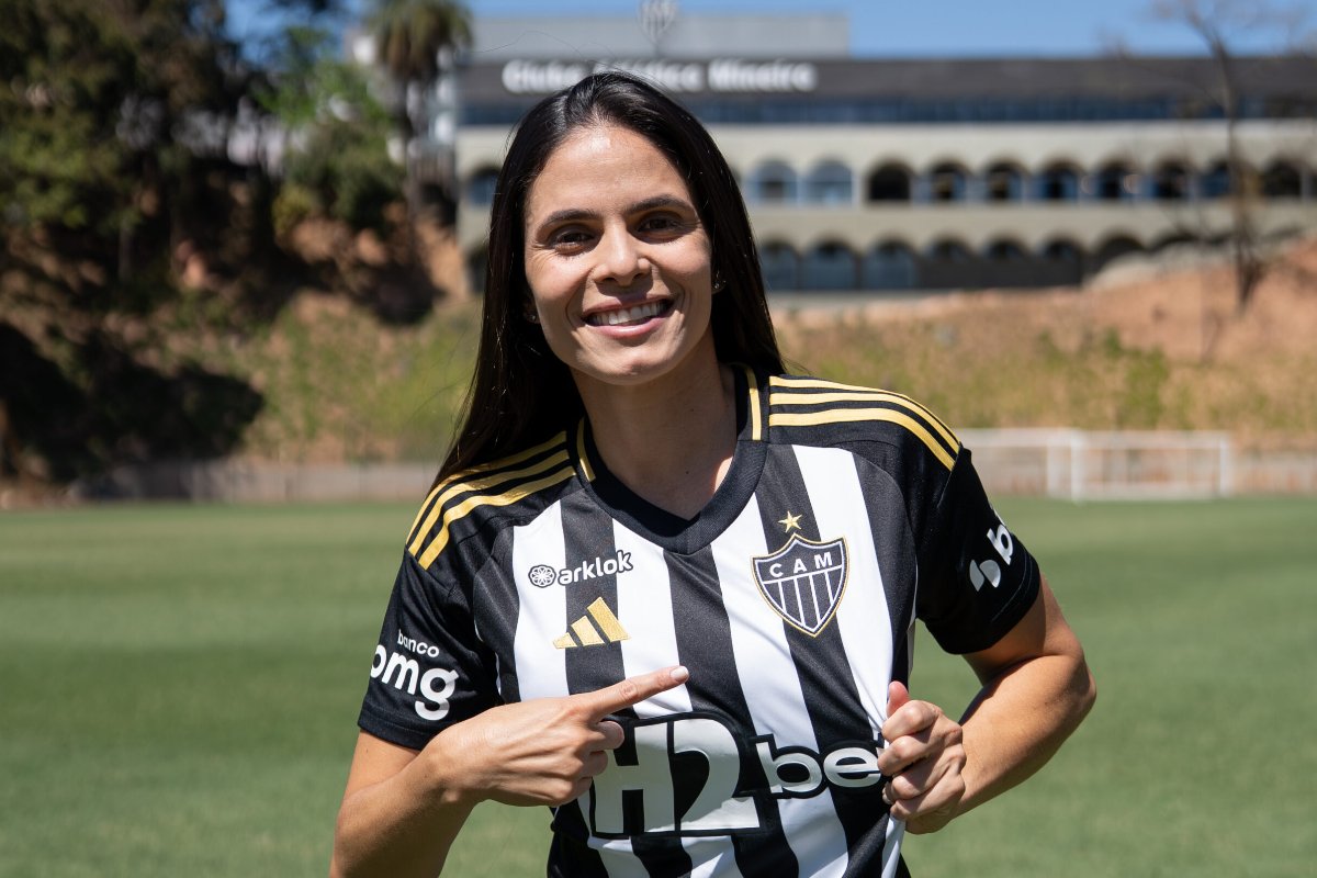 Isa Freitas, nova jogadora do Atlético (foto: Divulgação/Atlético)