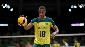 Lucarelli, ponteiro da Seleção Brasileira Masculina de Vôlei - Crédito: 
