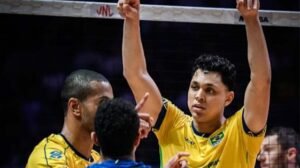 Matheus Pinta marcou 11 pontos na vitória do Brasil contra a Eslovênia - Crédito: 