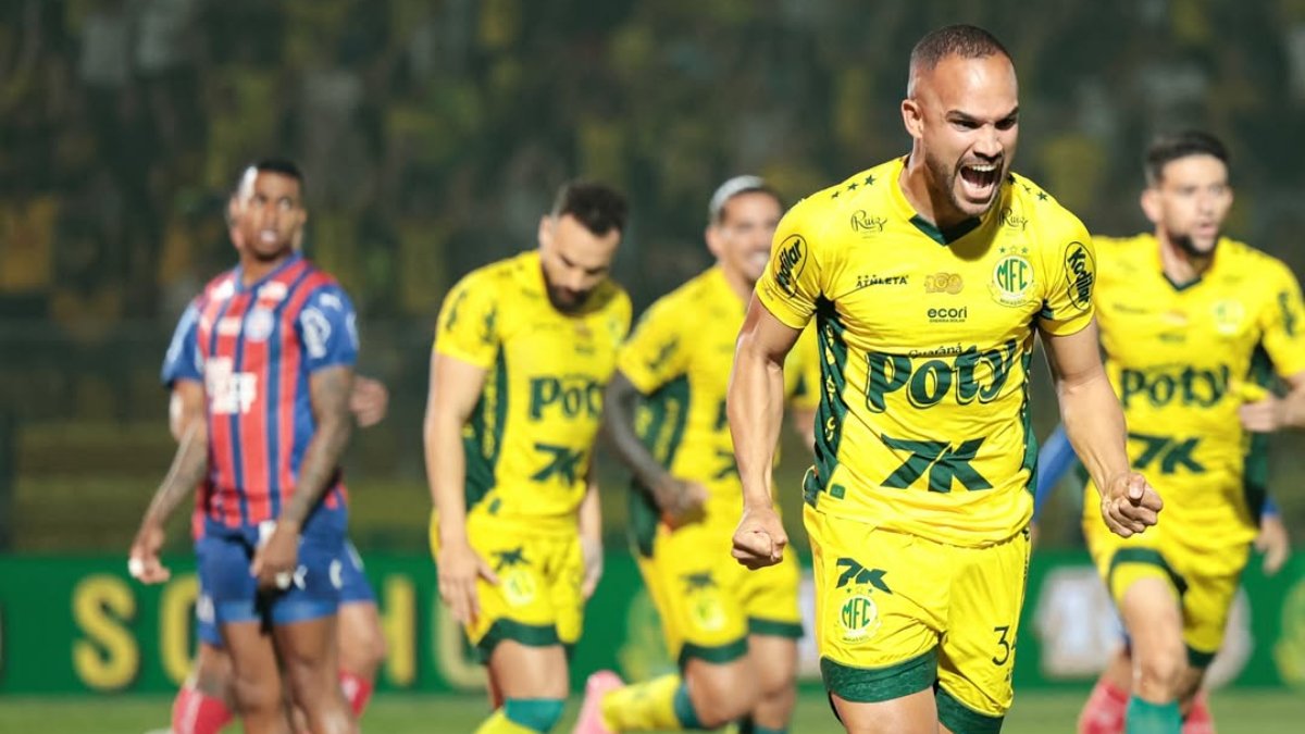 Mirassol fez 5 a 1 no Bahia (foto: JP Pinheiro/Agência Mirassol)