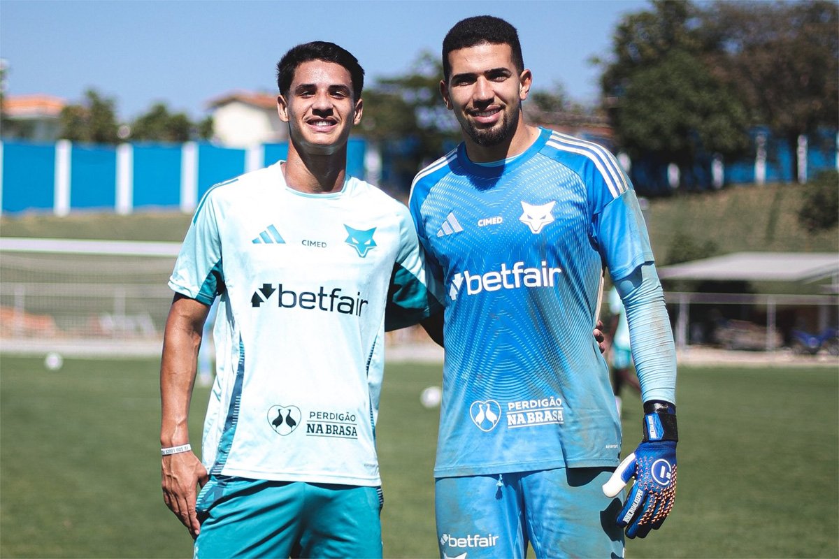 Murilo e Léo Aragão, atletas do Cruzeiro (foto: Gustavo Aleixo/Cruzeiro)