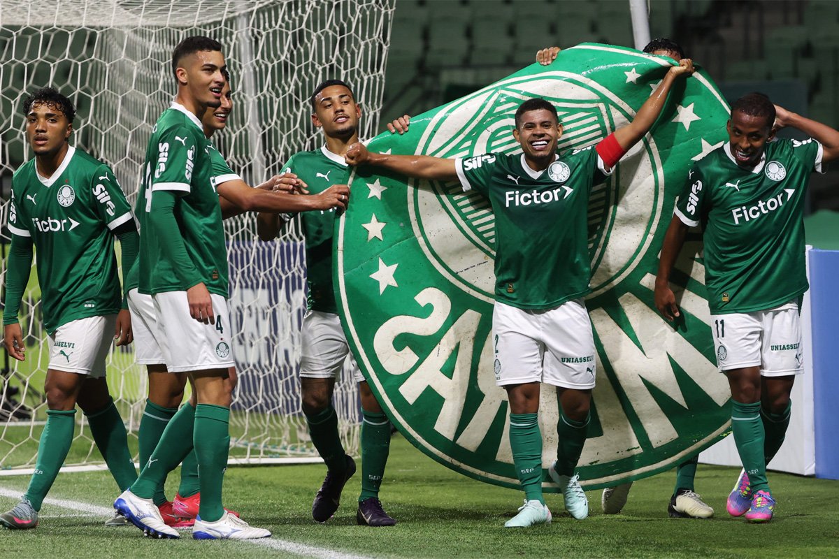 Palmeiras ganhou de virada do Cruzeiro por 2 a 1 (foto: Cesar Greco/Palmeiras/Divulgação)