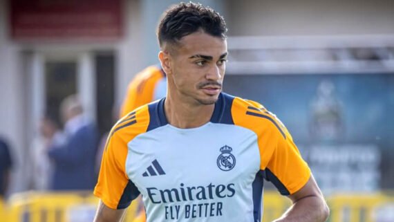 Meia-atacante Reinier, futuro reforço do Atlético, com a camisa do Real Madrid (foto: Divulgação/Instagram/Reinier)