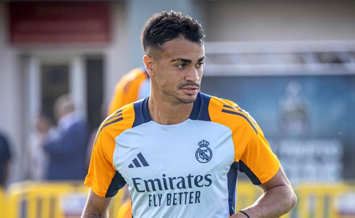 Meia-atacante Reinier, futuro reforço do Atlético, com a camisa do Real Madrid (foto: Divulgação/Instagram/Reinier)