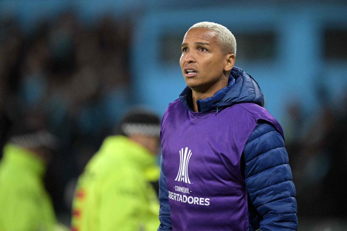 Deyverson, atacante do Fortaleza (foto: Juan Mabromata/AFP)