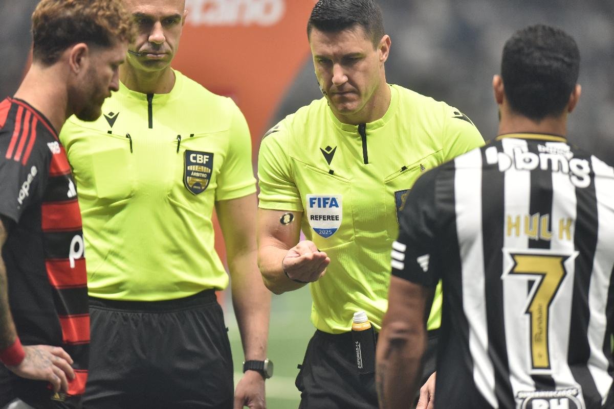 Atlético x Flamengo na Arena MRV (foto: Ramon Lisboa/EM/D.A. Press)