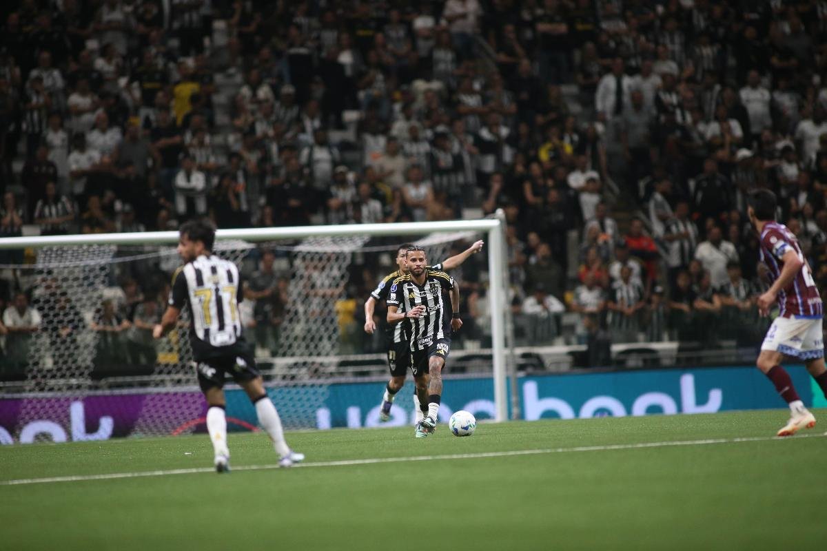 Galo ganhou do Godoy Cruz por 2 a 1 (foto: Edesio Ferreira/EM/D.A.Press)