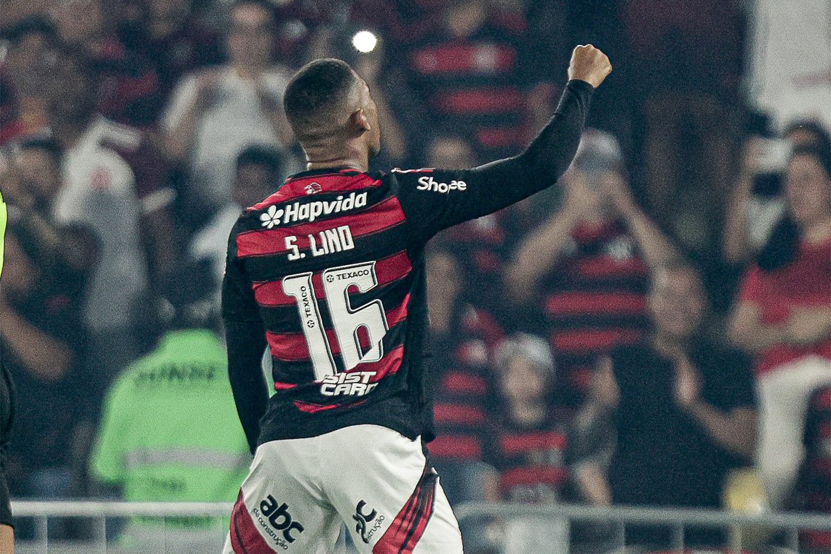 Samuel Lino, atacante do Flamengo (foto: Gilvan de Souza/Flamengo)