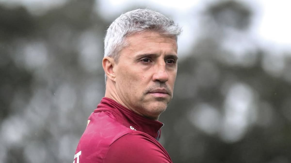 Hernán Crespo comanda o São Paulo desde junho de 2024 (foto: Pedro Guedes/São Paulo)