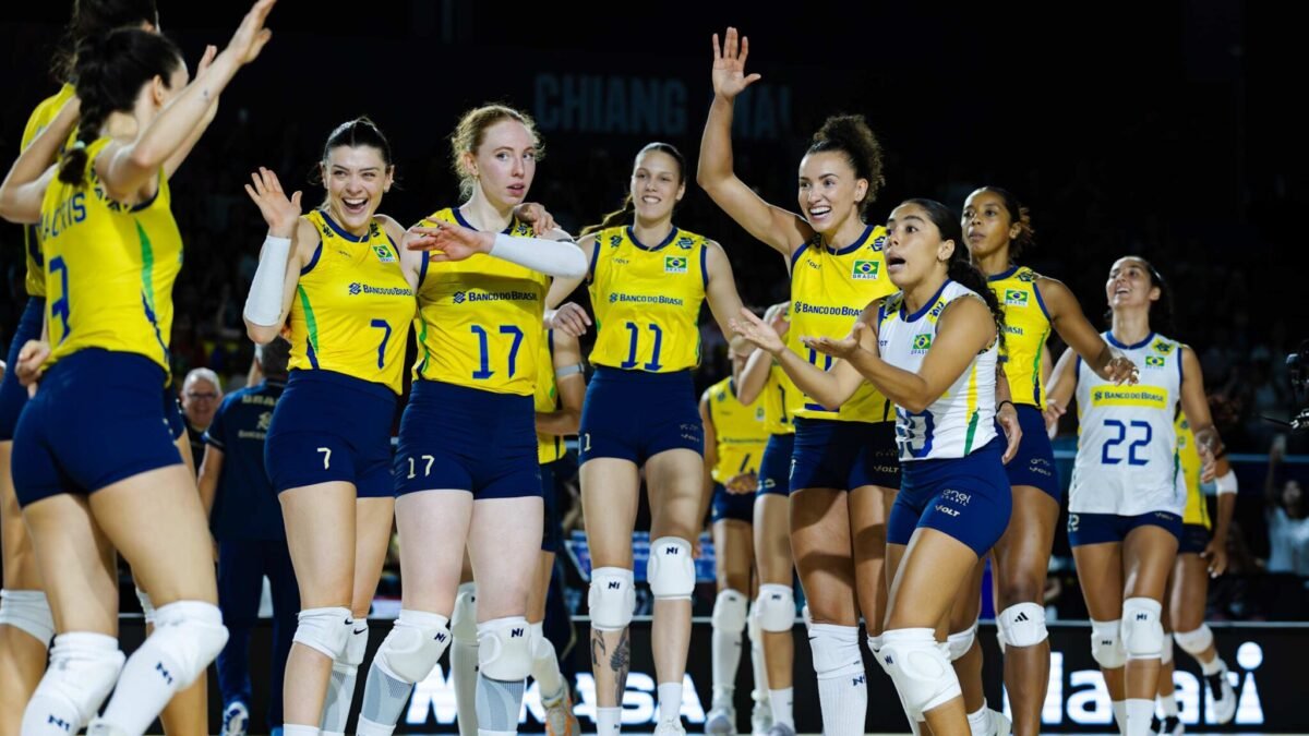 Seleção Brasileira Feminina de Vôlei busca título inédito no Mundial de Vôlei (foto: FIVB/Divulgação)
