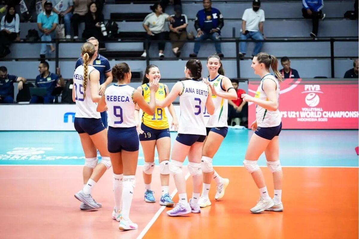 Seleção Brasileira Feminina de Vôlei Sub-21 (foto: CBV/Divulgação)