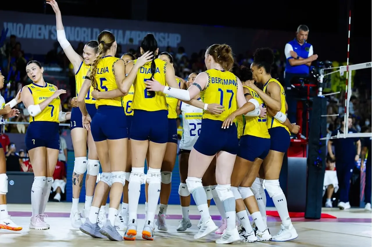 Seleção Brasileira Feminina de Vôlei enfrenta a França neste domingo (24/8) (foto: CBV/Divulgação)