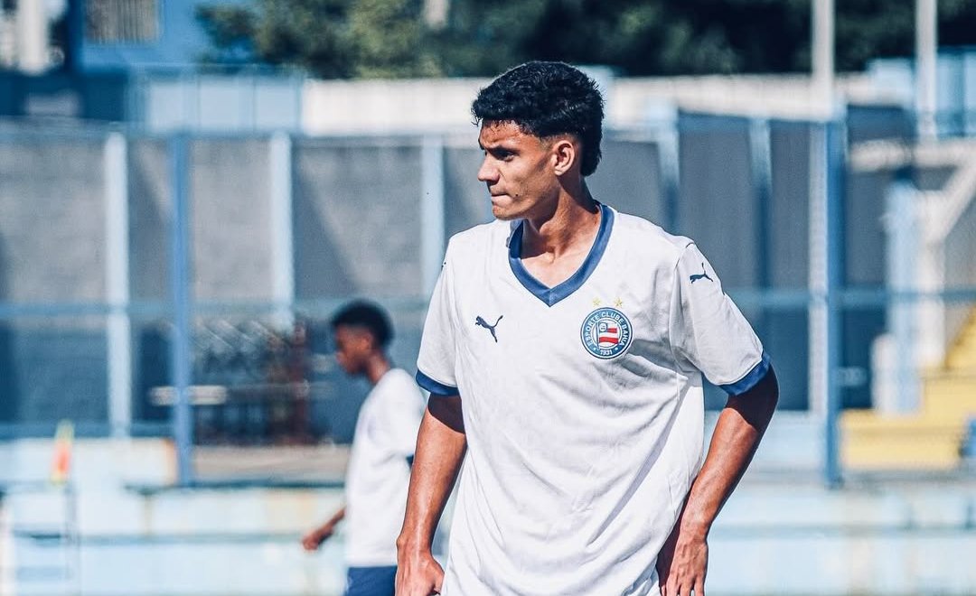 Daniel David, meia do Bahia, é sobrinho de Hulk - (foto: Reprodução/Instagram)