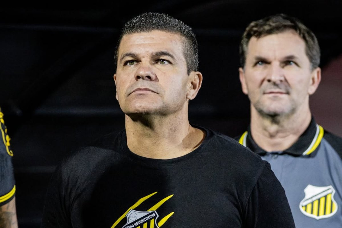 Treinador Umberto Louzer não resistiu à sequência negativa na Série B (foto: DIvulgação/Novorizontino)
