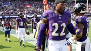 Running back Derrick Henry, do Baltimore Ravens - Crédito: 