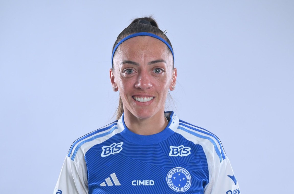 Pri Back, jogadora do Cruzeiro (foto: Gustavo Martins/Cruzeiro)