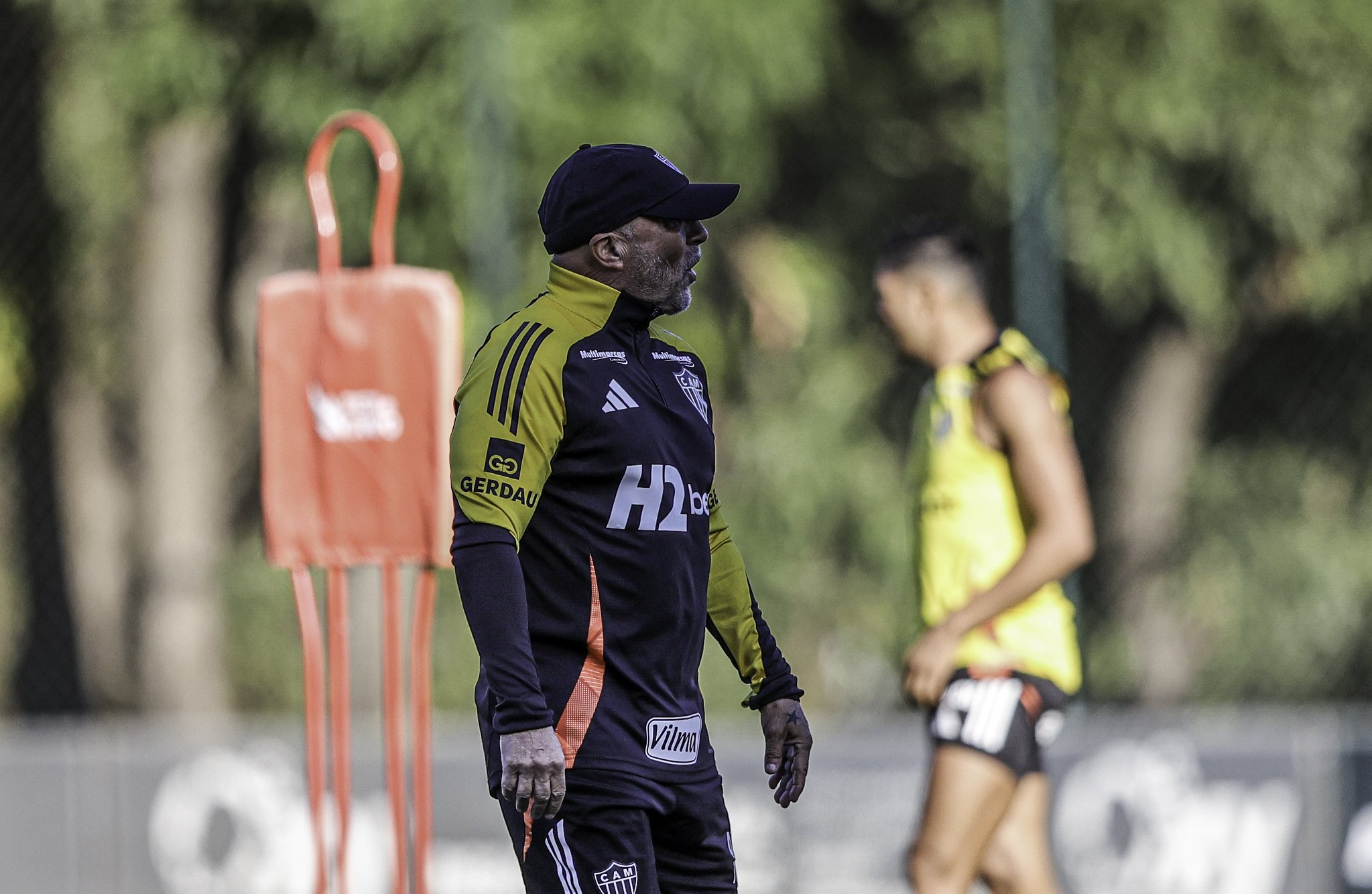 O primeiro treino de Sampaoli no Atlético